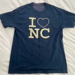 I Love NC Short Sleeve Shirt